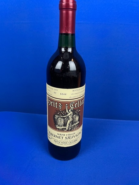 2005 Heitz Cellar Napa Valley Cabernet Sauvignon Bottle