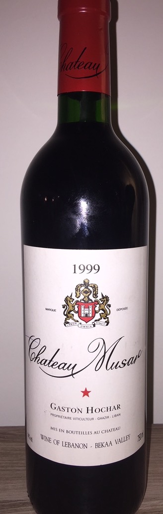 23.) Chateau Musar Gaston Hochar, Bekka Valley, Lebanon 1999