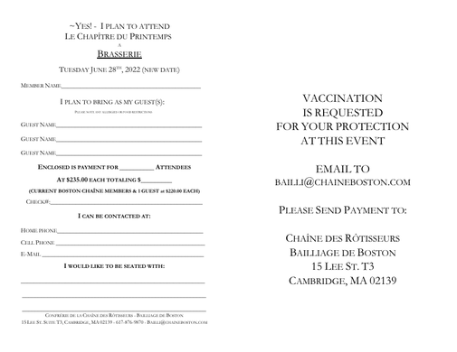 2r Chaine Boston Brasserie June 28th, 2022 Reply Slip