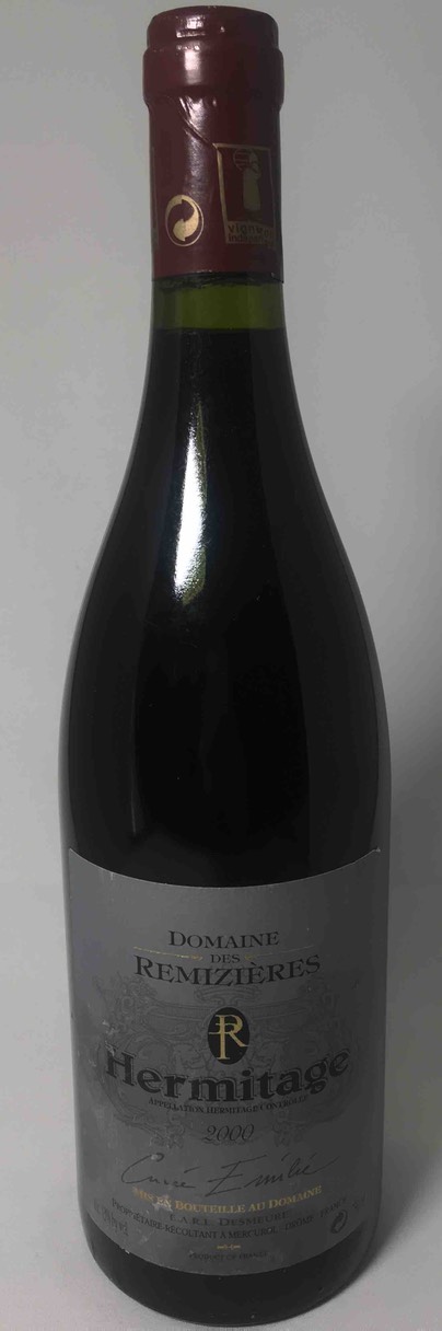 6.) Domaine des Remizires Hermitage, Cuve mile, Drne, France 2000