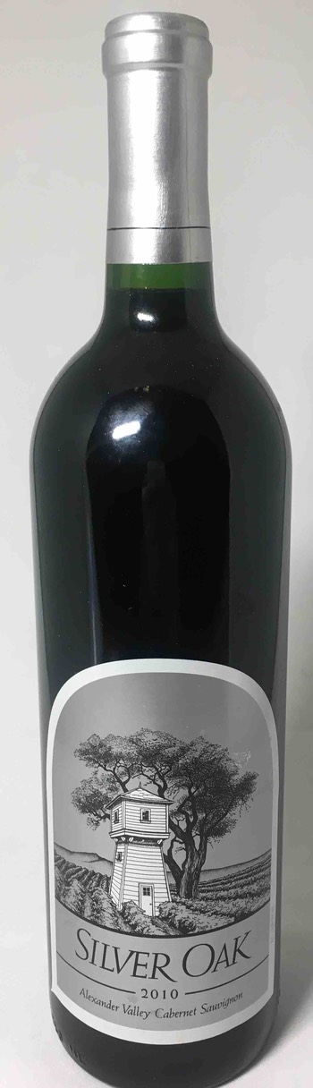 7.) Silver Oak Cabernet Sauvignon, Alexander Valley, California 2010