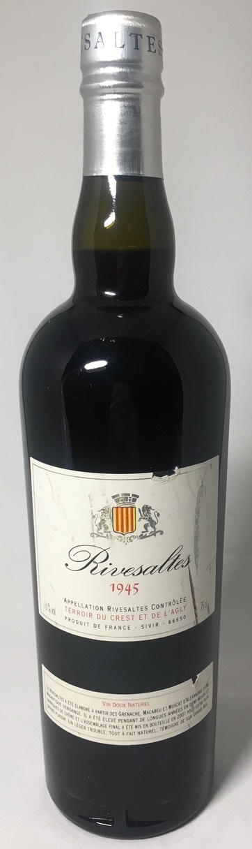 8.) Terrior du Crest et de L’Agly Rivesates, Languedoc Roussillon, France 1945