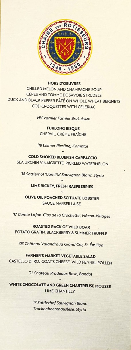 Boston Chaine Alcove September 2022