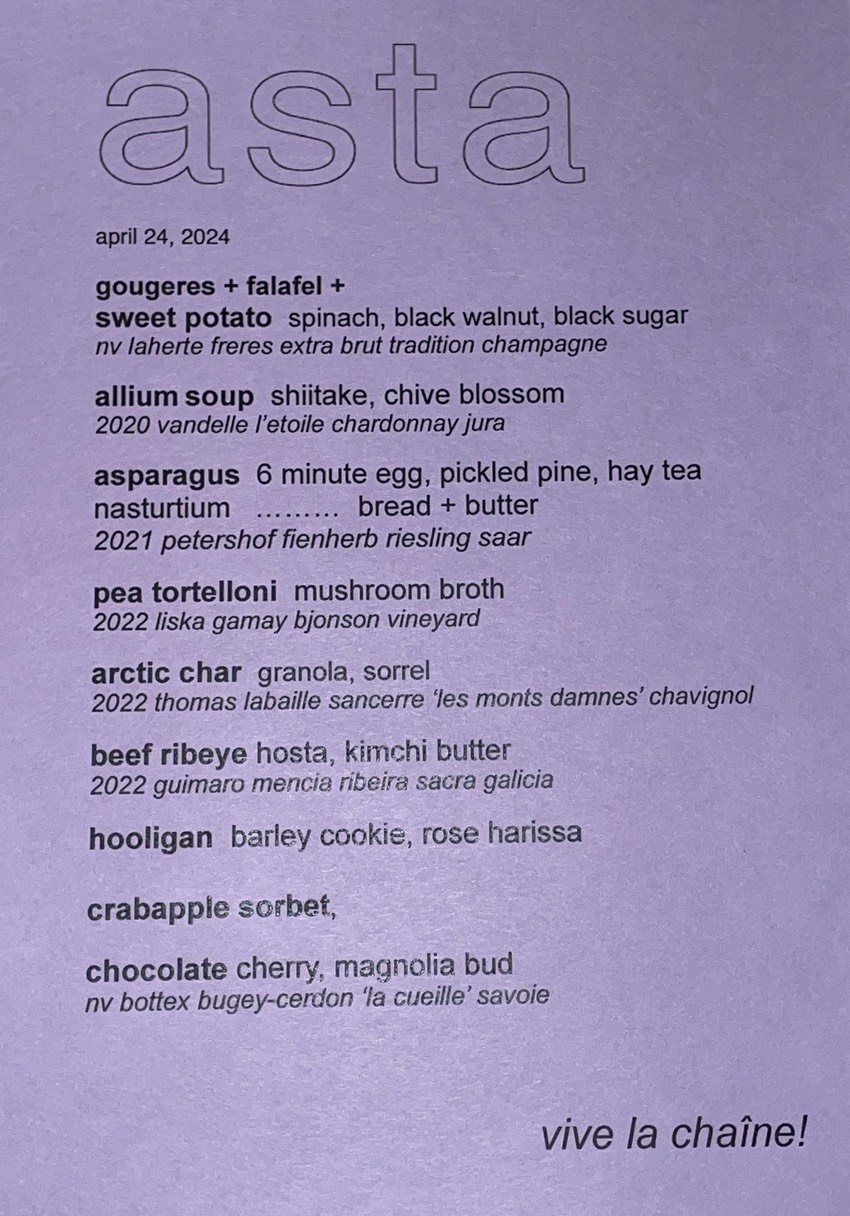 Boston Chaine Asta April 2024