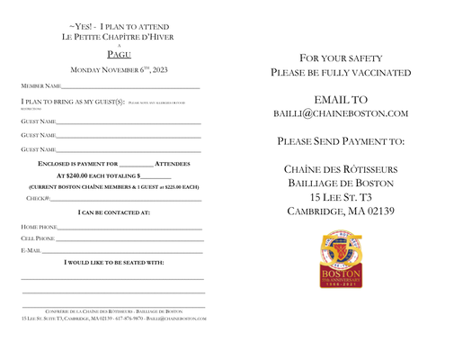 Chaine Boston Pagu November 6, 2023 Reply Slip