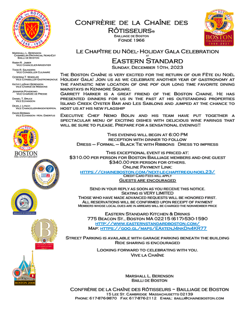 Invite Chaine Boston Eastern Standard December 10, 2023 v.2