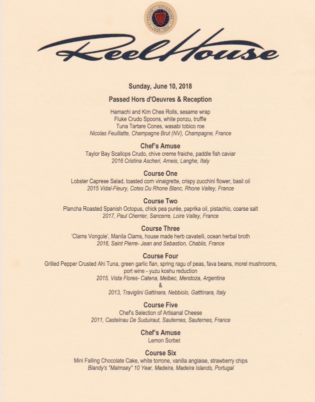 ReelHouse Menu