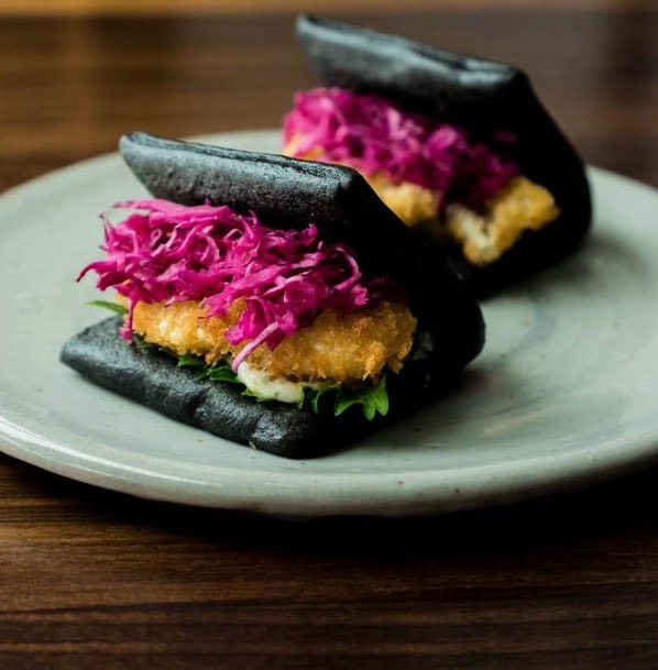 Squid Ink Bao