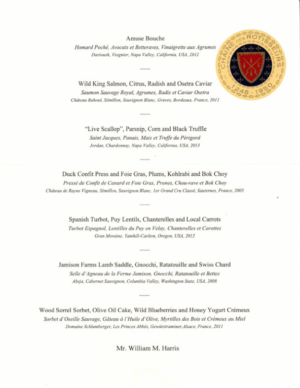 Wheatleigh Menu Scan